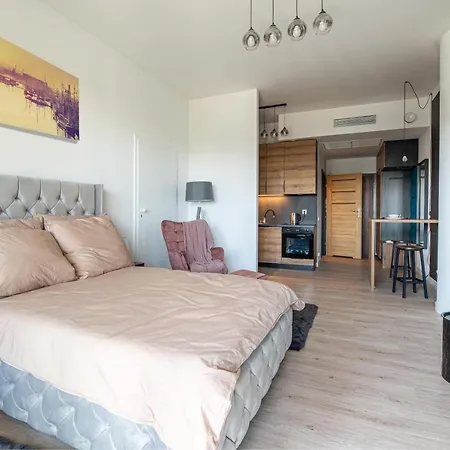 Hanza Tower Luxury Apartmán Štetín